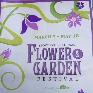 Epcot Flower Garden Festival