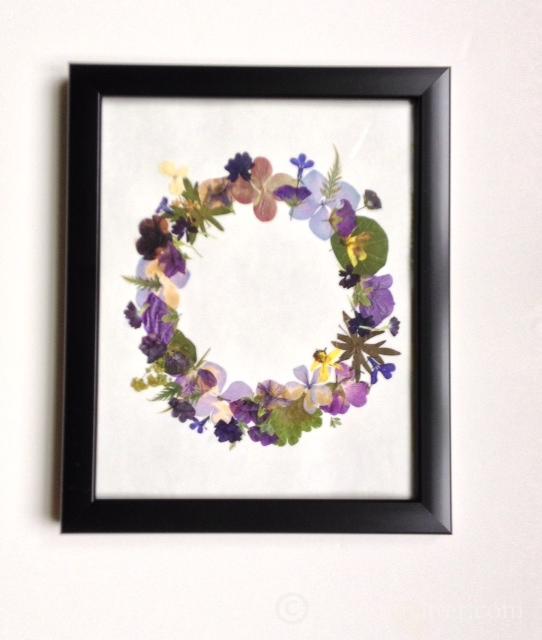 Pressed Flower Wreath