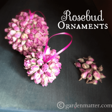 Rosebud Ornaments