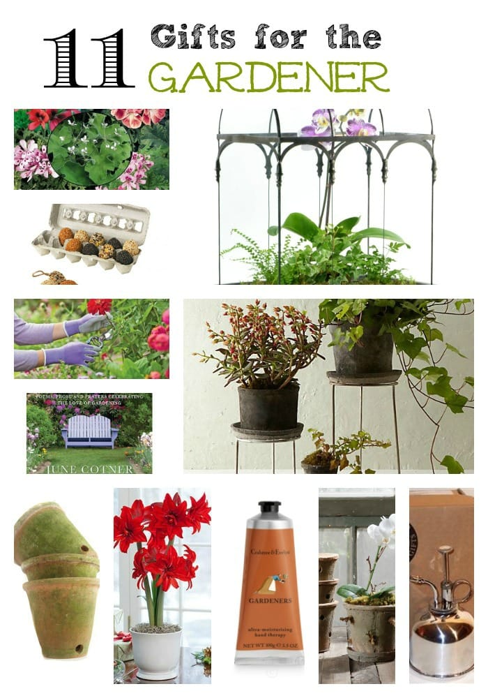 Garden Gift Guide collage