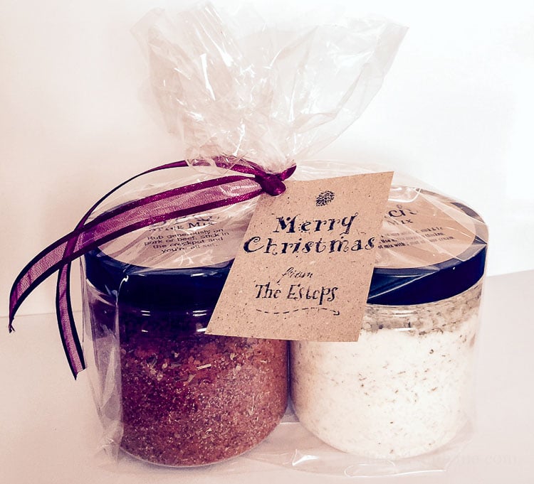 Gifts from your Kitchen - bbq and ranch mixes - Hearth and Vine