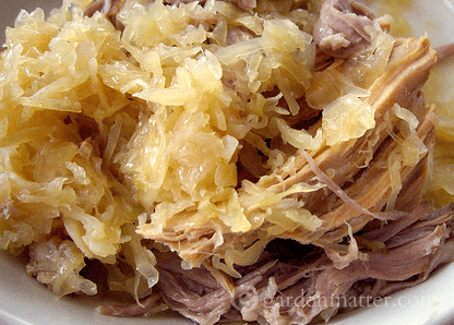 Pork and Sauerkraut