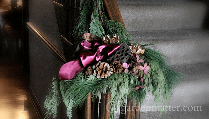 Staircase Christmas Decorations