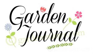 Garden journal watermark