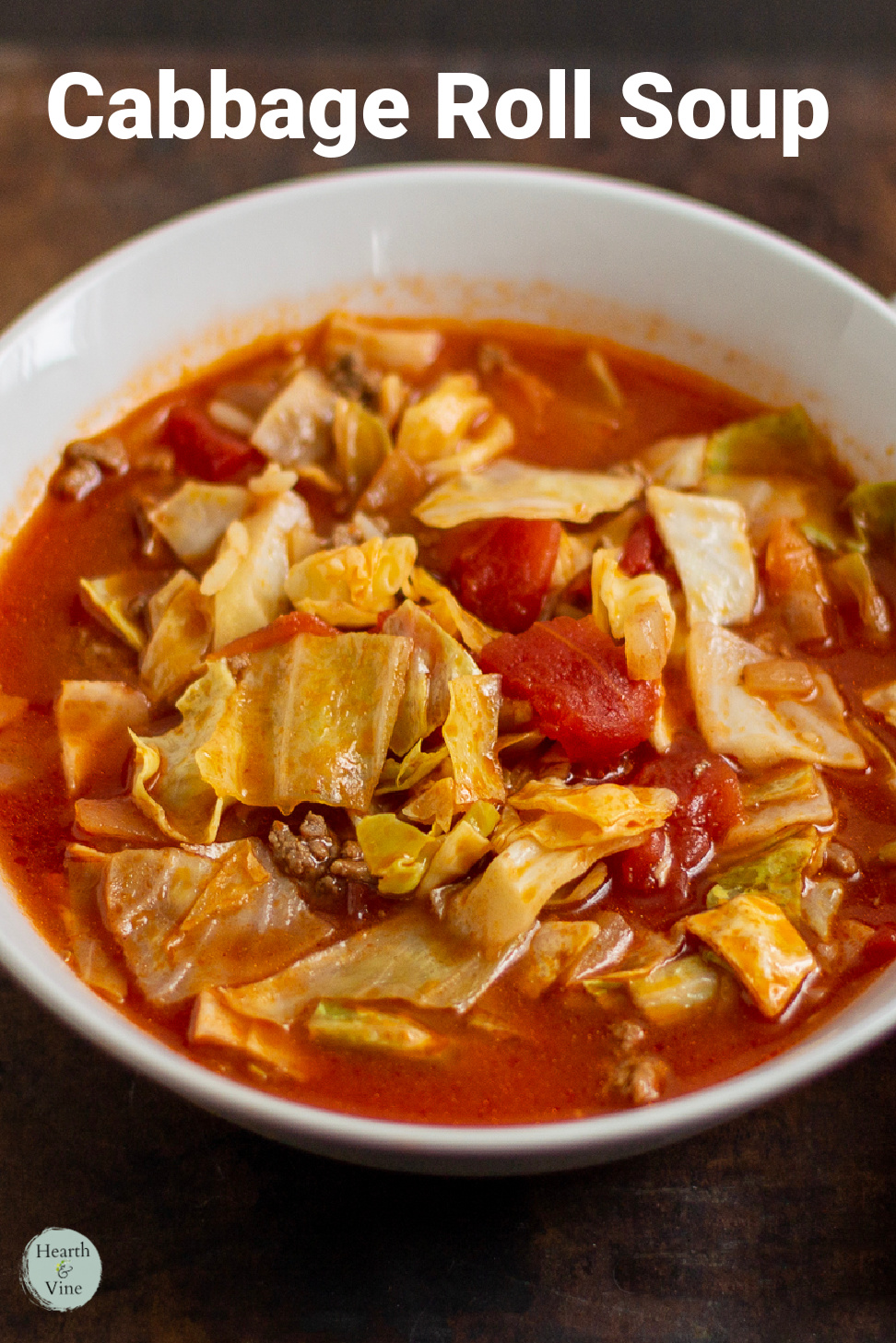 Cabbage roll soup