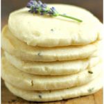 Lavender cookies