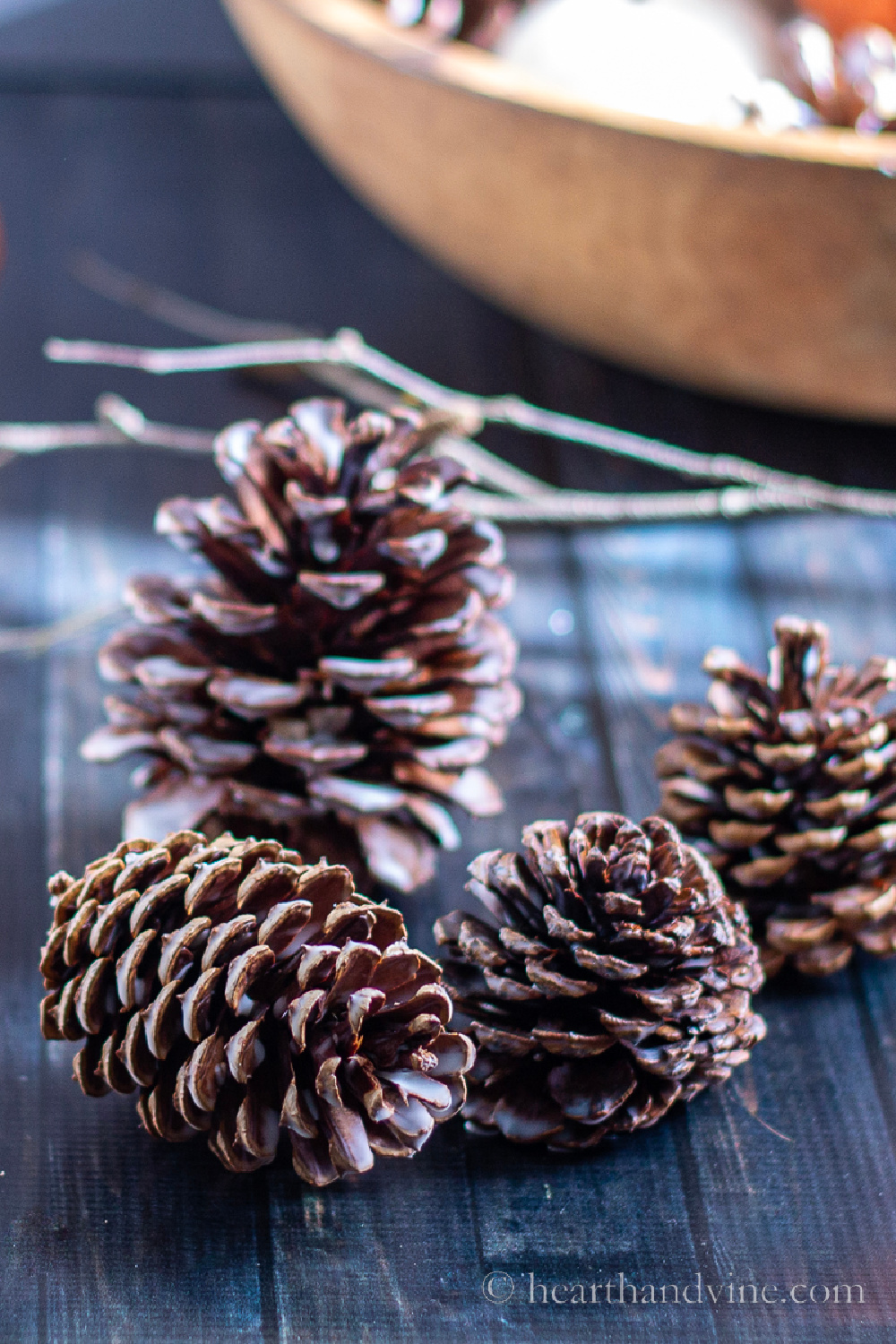 How to Make Scented Pine Cones Hearth and Vine