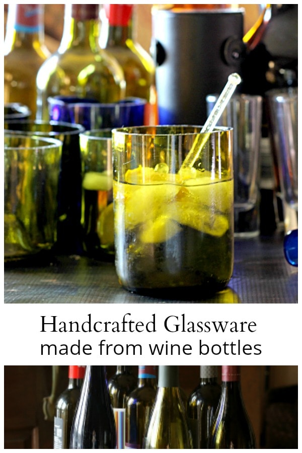 DIY Glasses Made from Wine Bottles Barware, Candle Holders and More