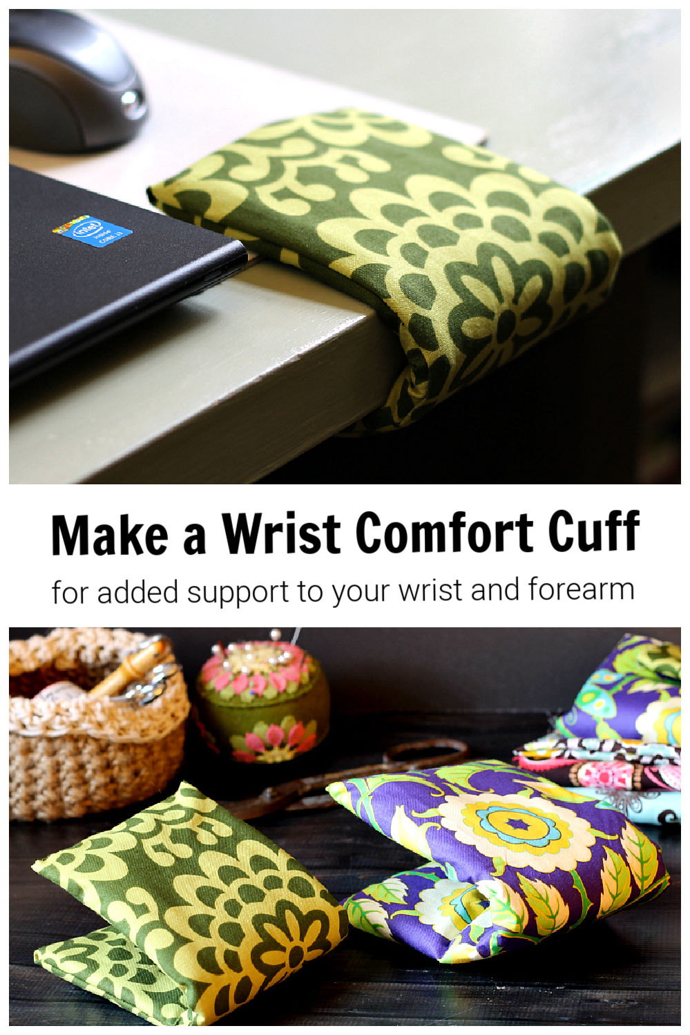 Wrist Comfort Cuff You Can Easily Make With A Few Simple Materials