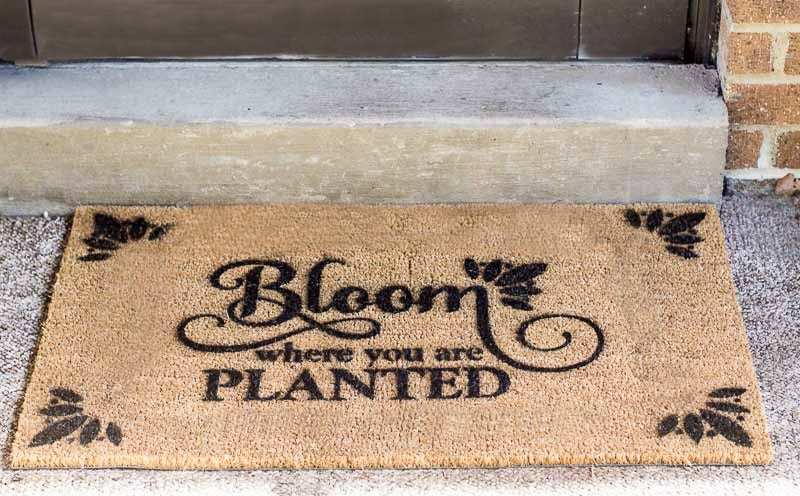 Bloom Stencil Backporch - Stencil Pattern Challenge - gardenmatter.com