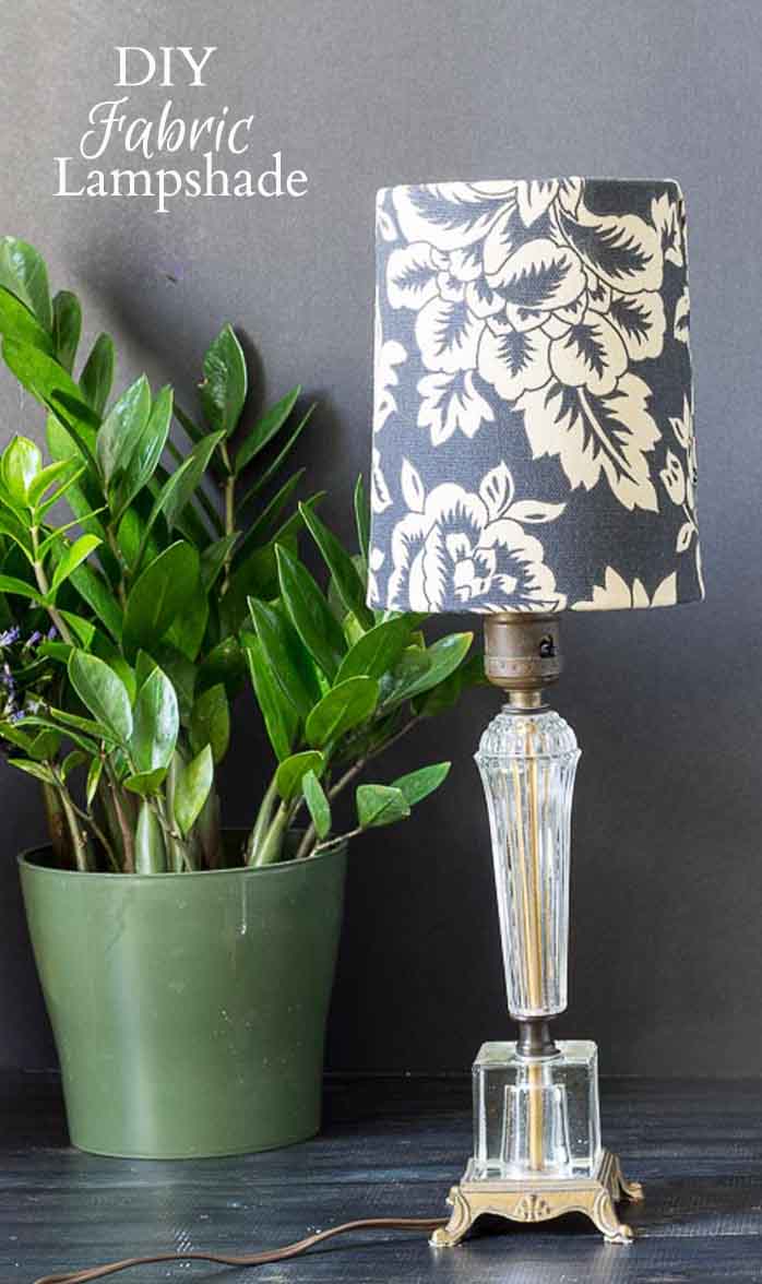 This DIY lampshade makeover is so easy. For just a few dollars you can cover your existing shades and totally update the entire look and feel of the space.