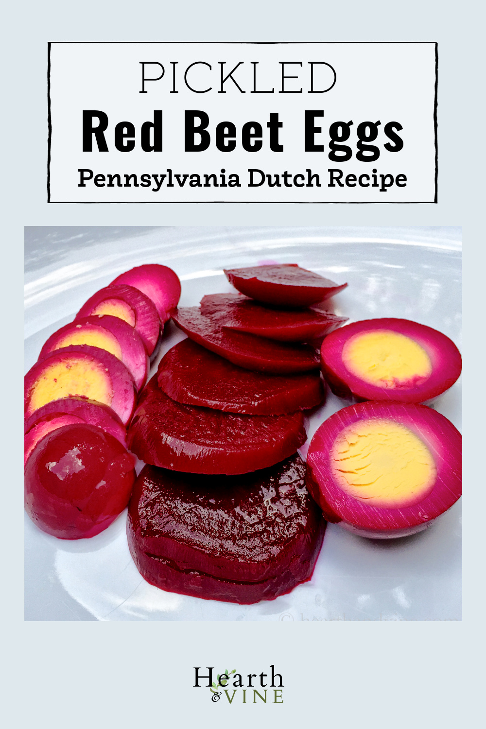 Beet Pickled Eggs a Pennsylvania Dutch Recipe