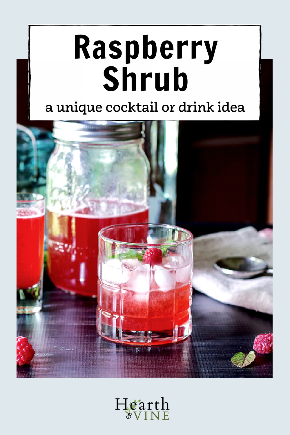 Raspberry Shrub Recipe A Refreshing Cocktail Idea You'll Love