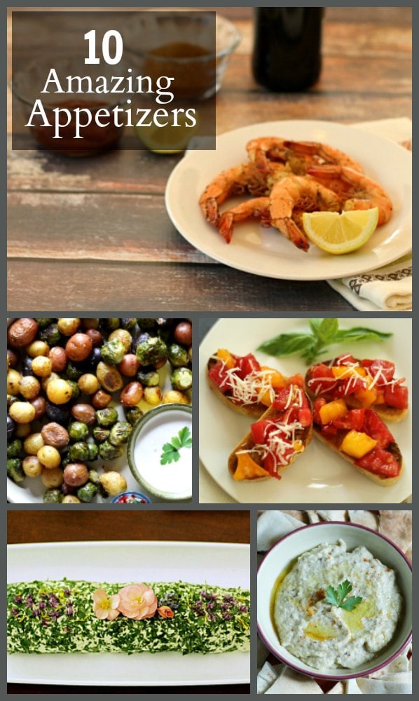 Here are 10 appetizer recipes that you can make for your next gathering. All are pretty easy to make and contain a variety of easy to find ingredients.