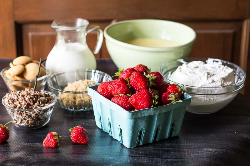 Strawberry-Praline-Trifle-Ingredients