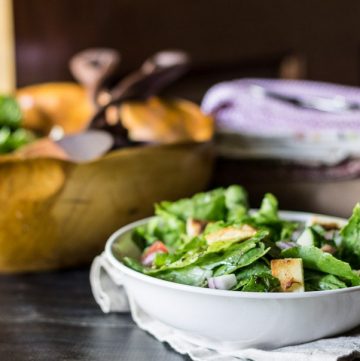 Middle Eastern Bread Salad - Fattoush Salad Recipe