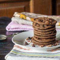 Double Chocolate Chip Pecan Cookies