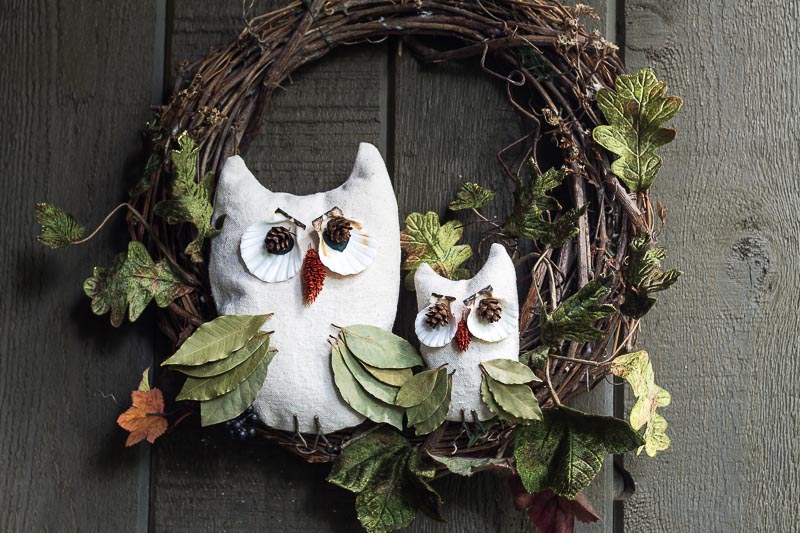 nature-inspire-fall-owl-wreath