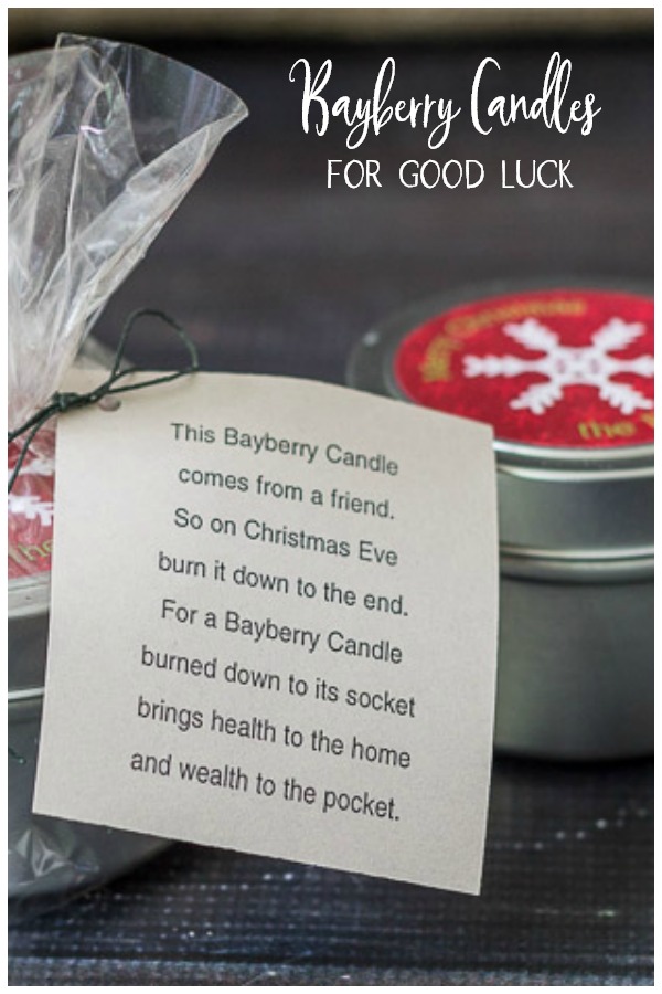Bayberry Candles Tradition for Good Luck Fun Holiday Gift