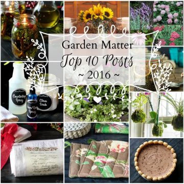 Garden Matter Top 10 Posts of 2016