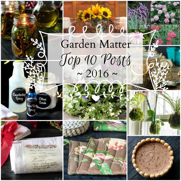 Garden Matter Top 10 Posts of 2016