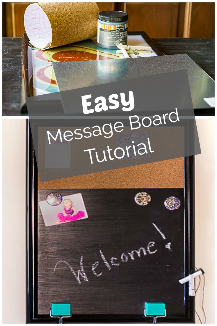 DIY Message Board for Easy Access in Your Entry