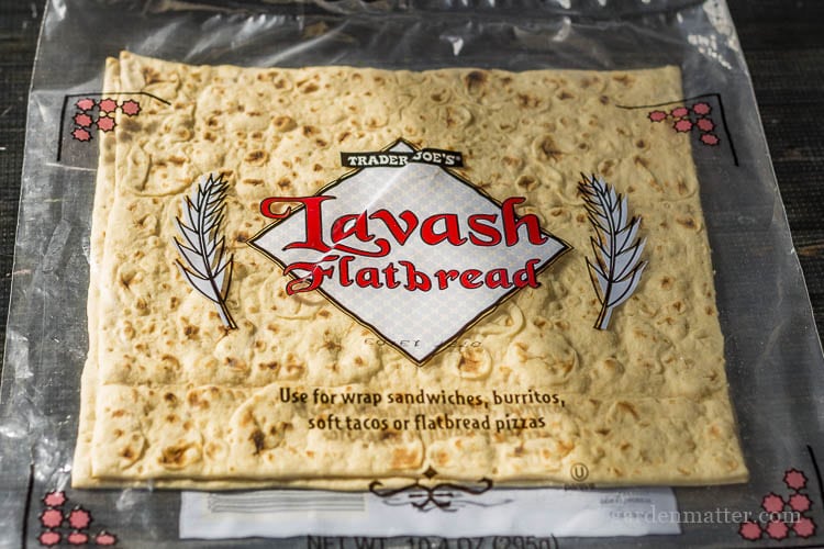 Lavash flatbread package.