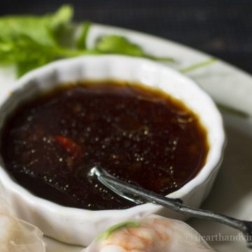 Spring roll dipping sauce