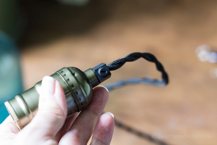 DIY Beautiful Tin Can Pendant Light