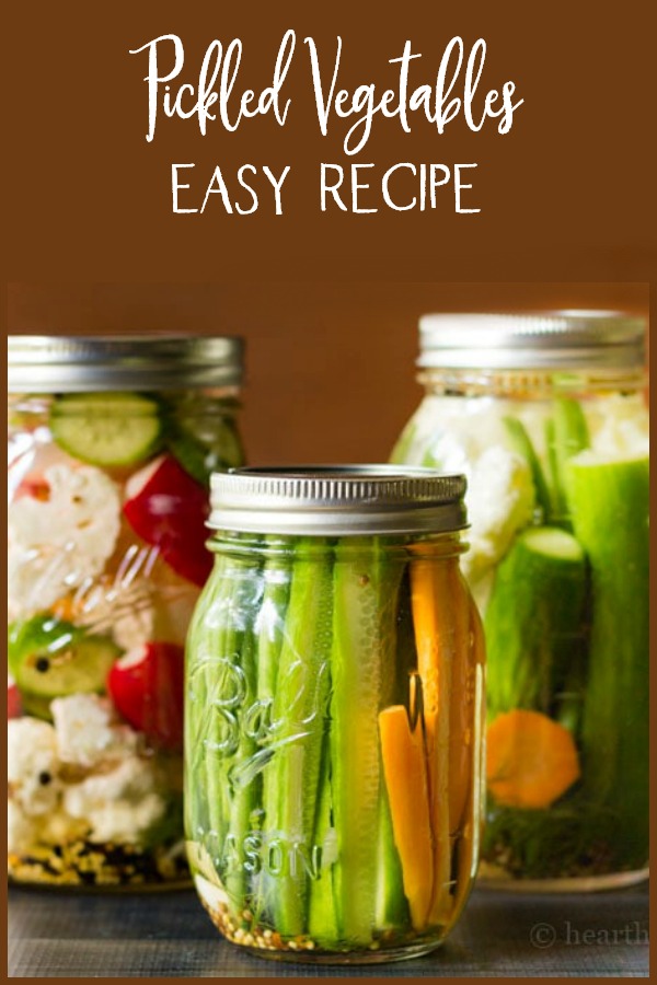 Pickled Vegetables An Easy and Tasty Snack