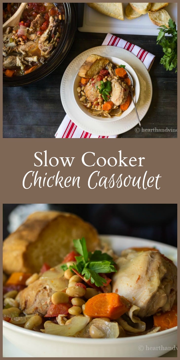 Easy Chicken Cassoulet Cooked Low and Slow For a Tasty Meal