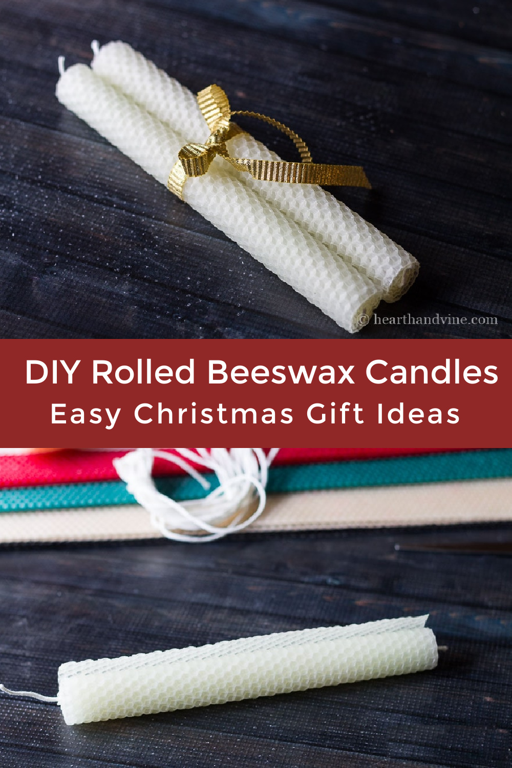 How to Make Rolled Beeswax Candles Hearth and Vine