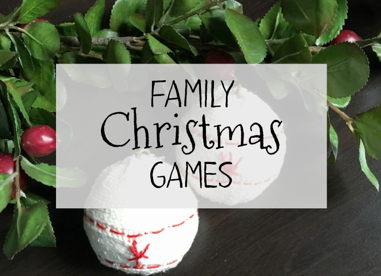 These family Christmas games are a great way to add some fun in your holiday celebration and work well for people of all ages.