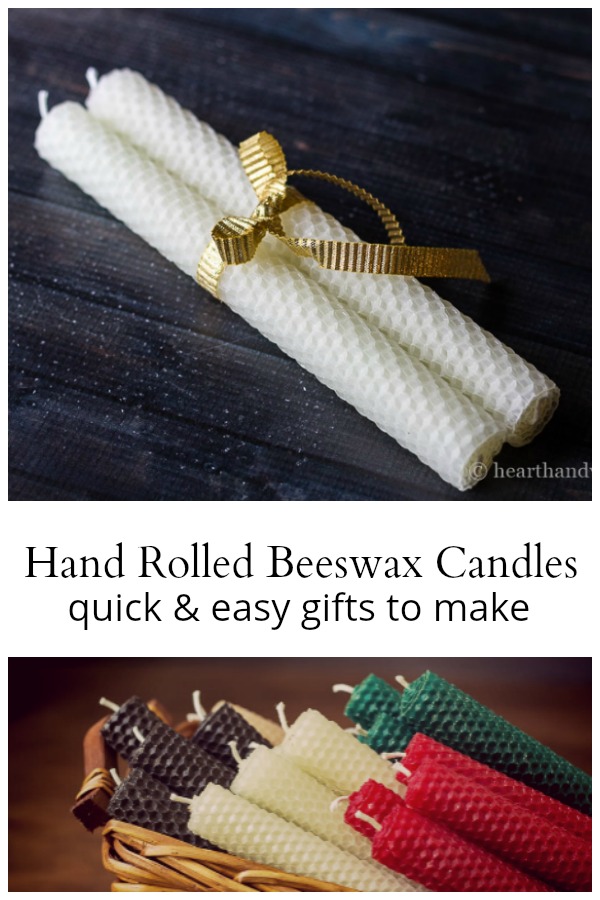 Rolled Beeswax Candles A Fresh Natural Handmade Gift Hearth and Vine