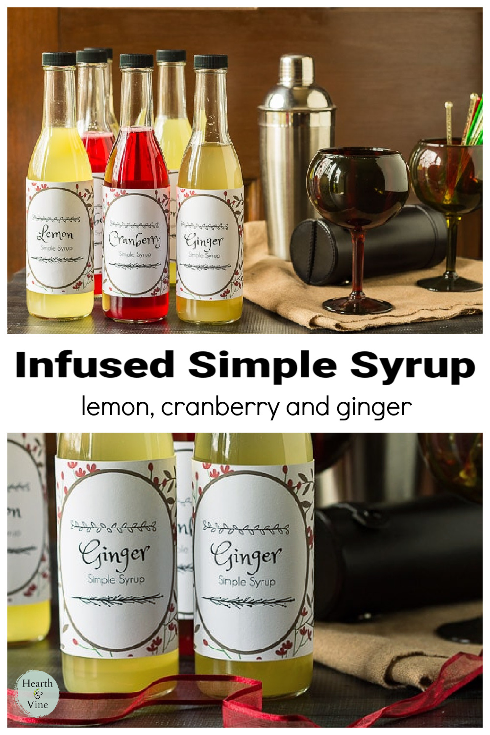 Flavored Simple Syrups Four Delicious Recipes Hearth and Vine