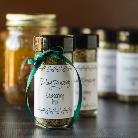 DIY Holiday Gift: Homemade Salad Dressings