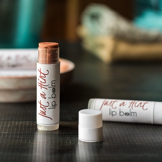 Tinted lip balm is easy to create. Tinted lip balm is easy to create. This recipe uses natural ingredients that you can feel good about, and makes a great homemade gift.