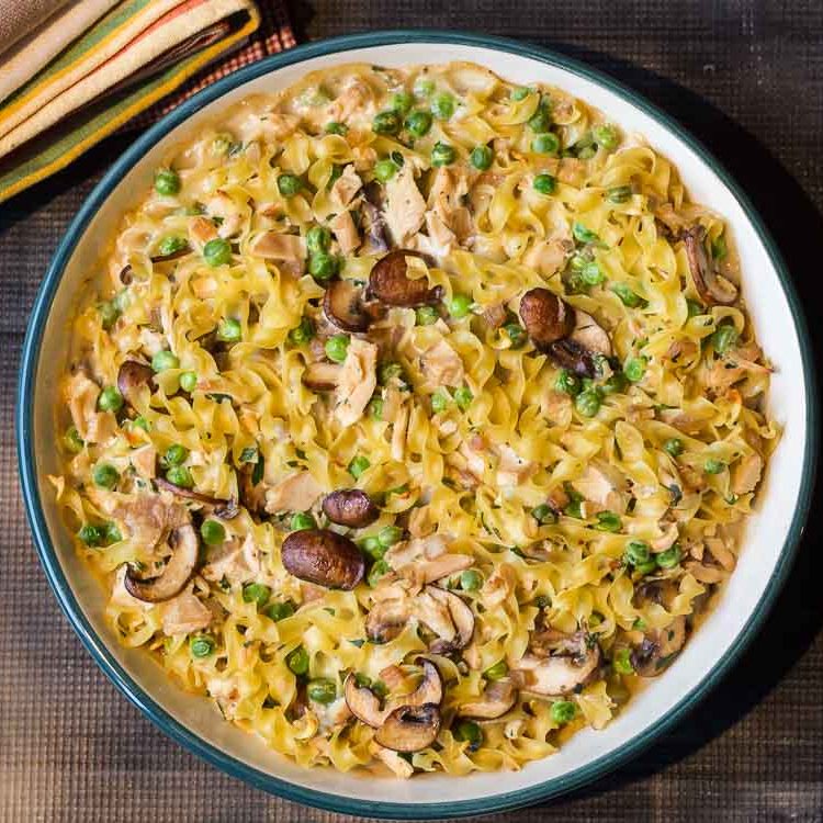 This leftover turkey casserole recipe is the perfect way to use up your holiday extras with a few fresh partners mixed in.