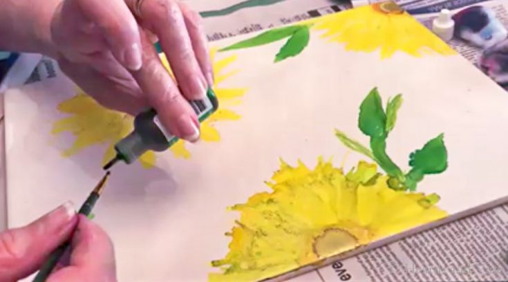 Alcohol Ink Trivets - Easy, Functional Art with Friends