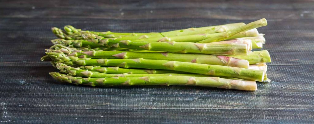 Fresh asparagus spears