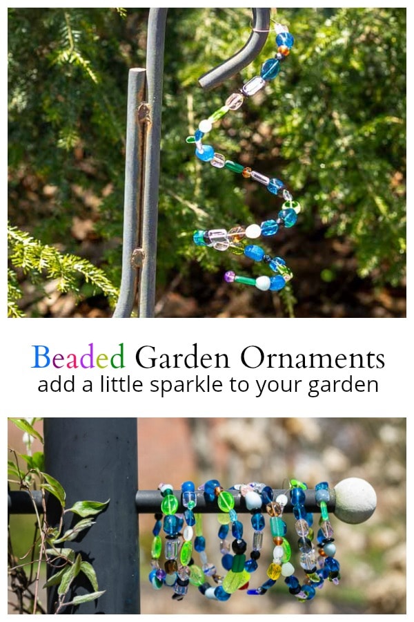 Beaded Garden Ornaments Add a Little Sparkle to Your Garden