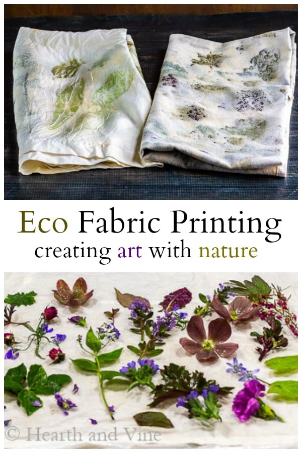 Eco Printing A Fun Way to Create Beautiful Fabric with Nature Hearth and Vine