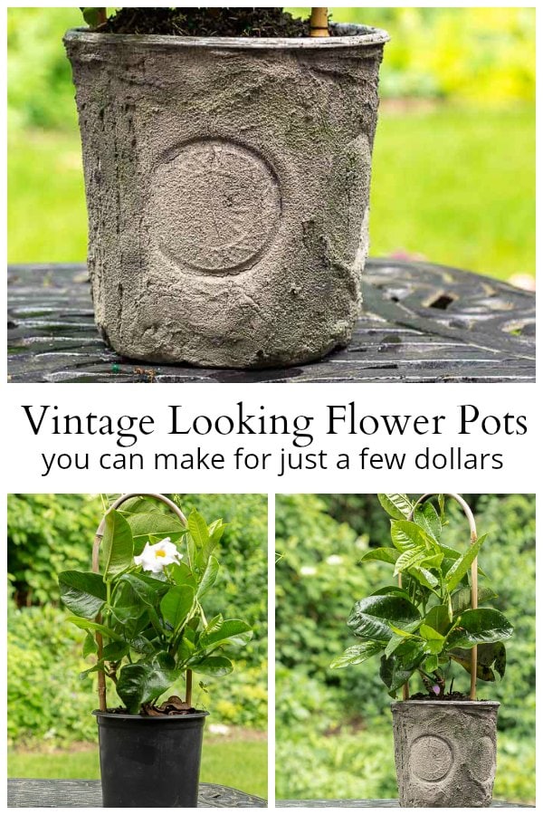 Cheap Flower Pots Created By Dressing Up Nursery Planters