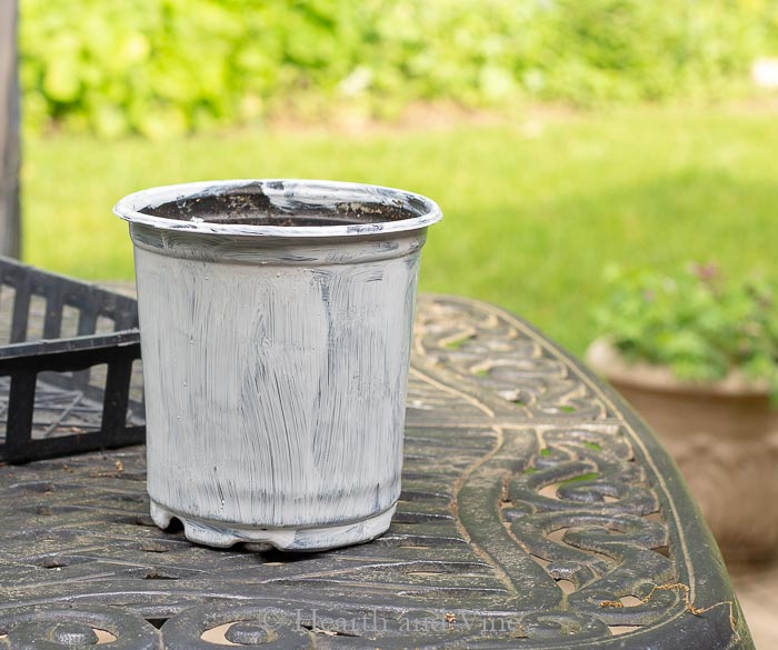 Easy Planter Pots HACK IN MINUTES! 3 Ways To Transform Ugly Plastic Pots  Complete Makeover 