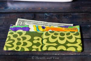 How to Make a Mini Fabric Wallet To Fit Your Evening Bag