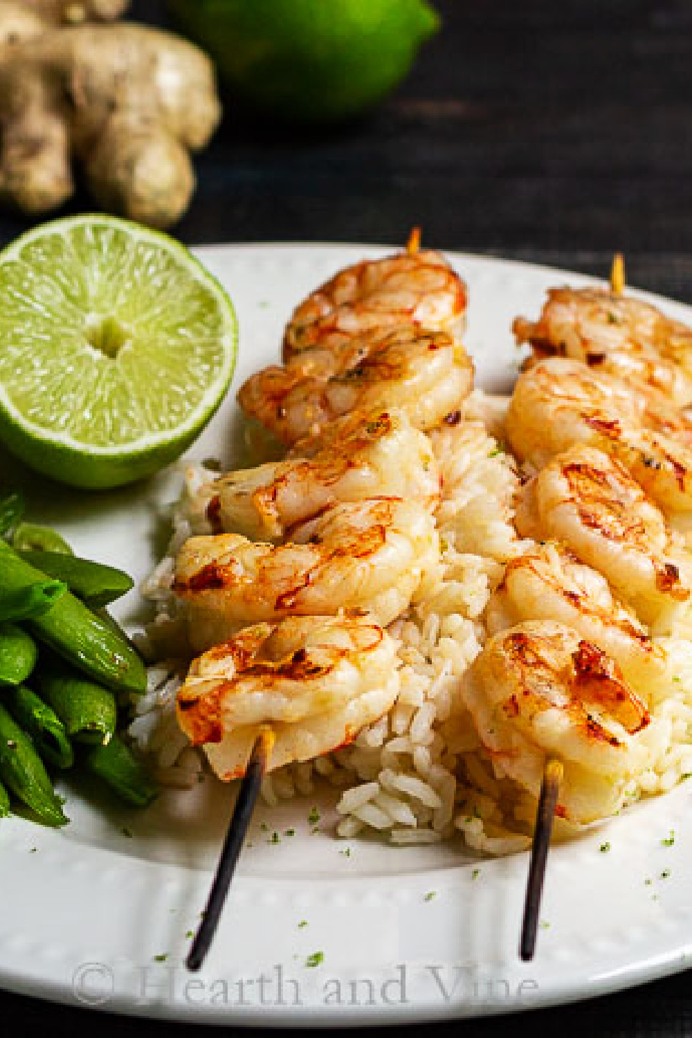 Grilled Ginger Lime Shrimp For a Quick and Healthy Dinner