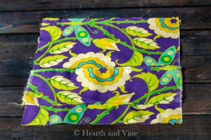 How to Make a Mini Fabric Wallet To Fit Your Evening Bag | Hearth and Vine