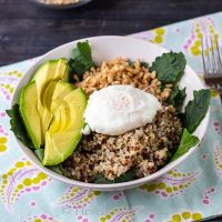 Healthy and delicious power grain bowls