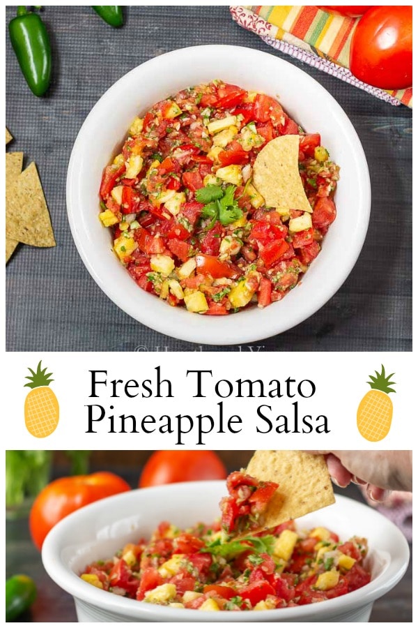 Fresh Tomato Pineapple Salsa You Just Can't Stop Eating Hearth and Vine