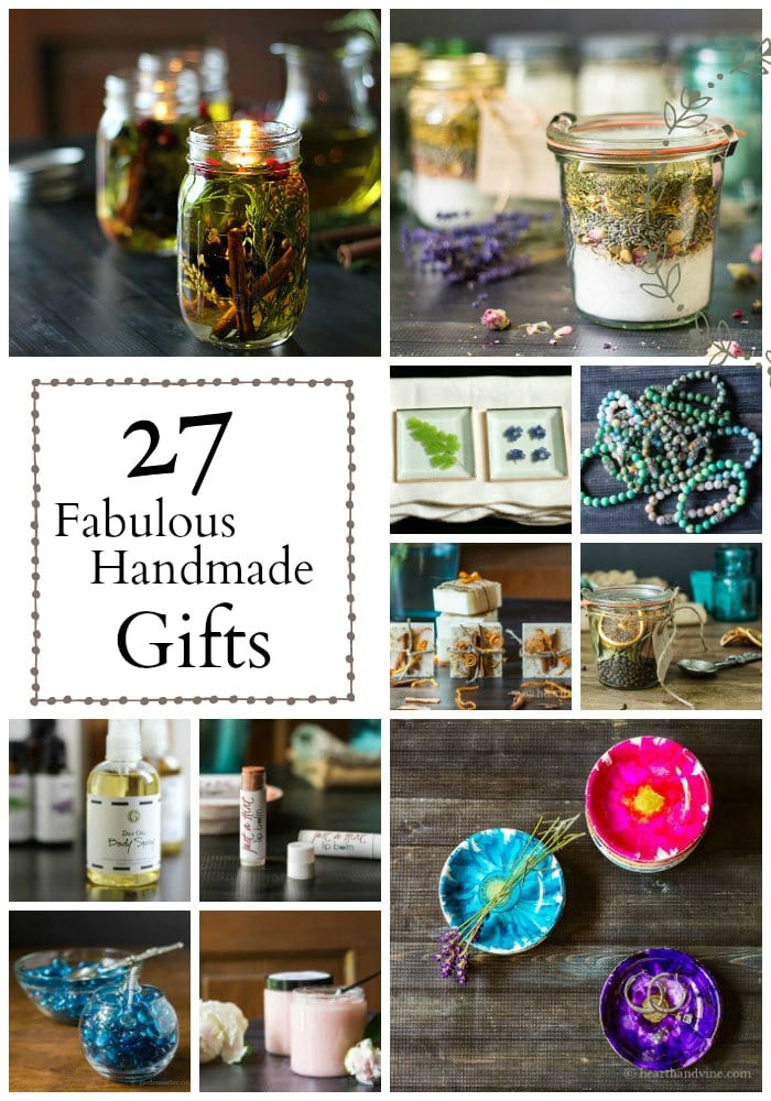 27 handmade gifts for the holidays